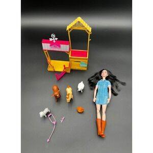 Mattel Barbie Careers Farm Vet Playset DHB71 Doll Animals Barn Accessories 2015